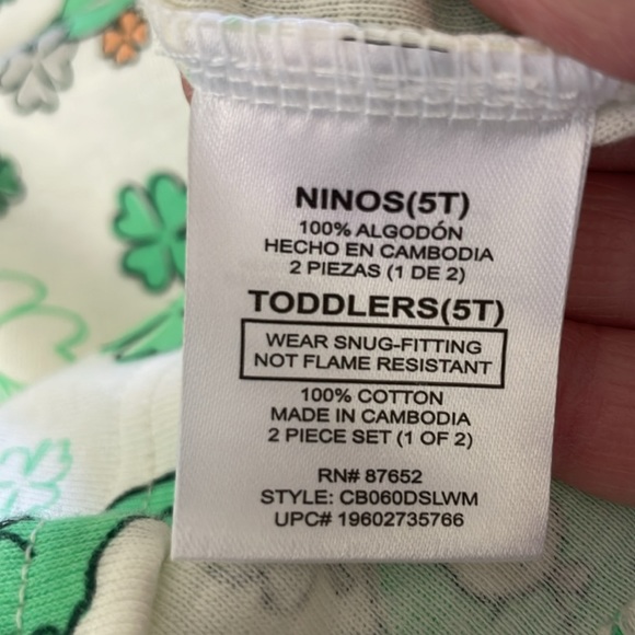 Care Bears Two Piece Pajamas - Picture 8 of 12